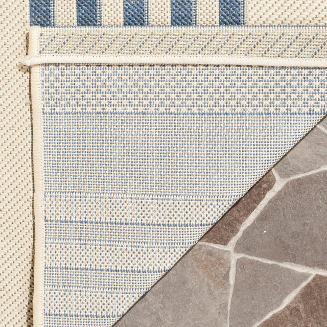 Safavieh Courtyard Cy6062 Beige/Blue Rug - Safavieh - cy6062 - 233 - 4r