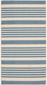Safavieh Courtyard Cy6062 Beige/Blue Rug - Safavieh - cy6062 - 233 - 4r