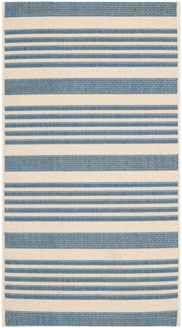 Safavieh Courtyard Cy6062 Beige/Blue Rug - Safavieh - cy6062 - 233 - 4r