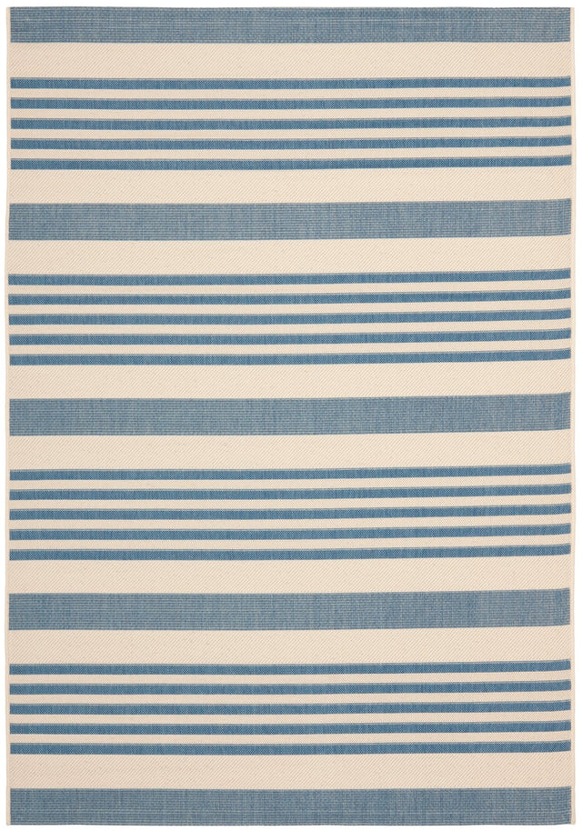 Safavieh Courtyard Cy6062 Beige/Blue Rug - Safavieh - cy6062 - 233 - 810