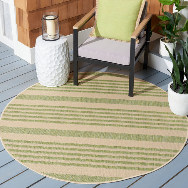 Safavieh Courtyard Cy6062 Beige/Sweet Pea Rug - Safavieh - cy6062 - 218 - 4r