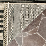 Safavieh Courtyard Cy6062 Black/Bone Rug - Safavieh - cy6062 - 216 - 4r