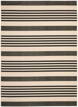 Safavieh Courtyard Cy6062 Black/Bone Rug - Safavieh - cy6062 - 216 - 4r