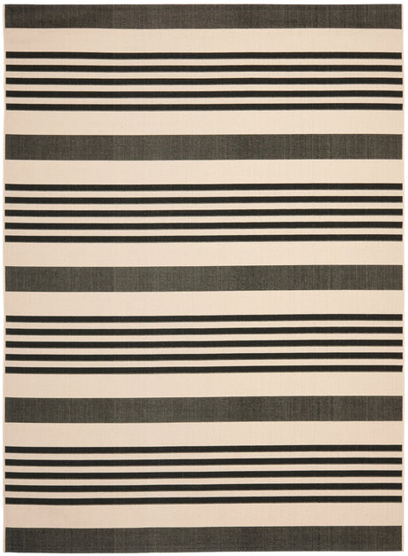Safavieh Courtyard Cy6062 Black/Bone Rug - Safavieh - cy6062 - 216 - 4r