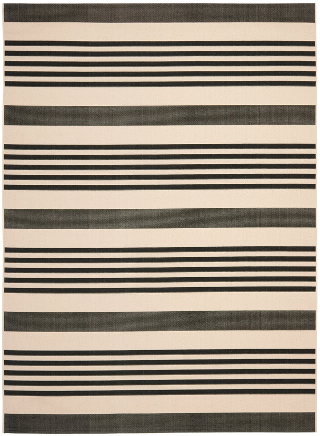 Safavieh Courtyard Cy6062 Black/Bone Rug - Safavieh - cy6062 - 216 - 4r
