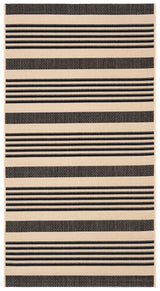 Safavieh Courtyard Cy6062 Black/Bone Rug - Safavieh - cy6062 - 216 - 810