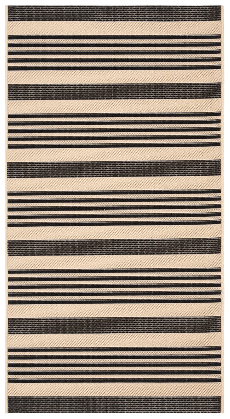 Safavieh Courtyard Cy6062 Black/Bone Rug - Safavieh - cy6062 - 216 - 810