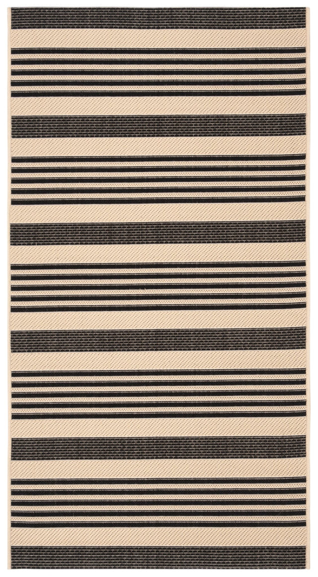 Safavieh Courtyard Cy6062 Black/Bone Rug - Safavieh - cy6062 - 216 - 810
