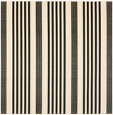 Safavieh Courtyard Cy6062 Black/Bone Rug - Safavieh - cy6062 - 216 - 8sq