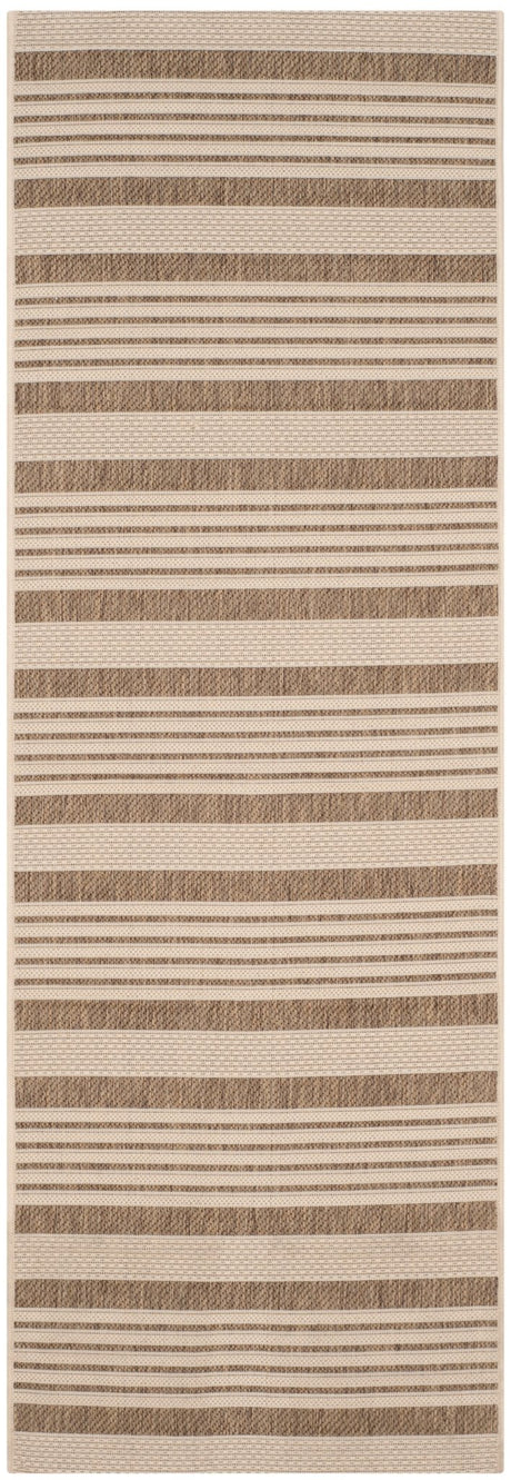 Safavieh Courtyard Cy6062 Brown/Bone Rug - Safavieh - cy6062 - 242 - 28