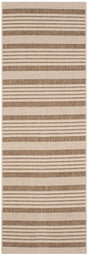 Safavieh Courtyard Cy6062 Brown/Bone Rug - Safavieh - cy6062 - 242 - 28