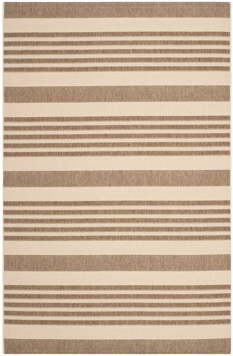 Safavieh Courtyard Cy6062 Brown/Bone Rug - Safavieh - cy6062 - 242 - 810