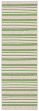 Safavieh Courtyard Cy6062 Green/Beige Rug - Safavieh - cy6062 - 244 - 28