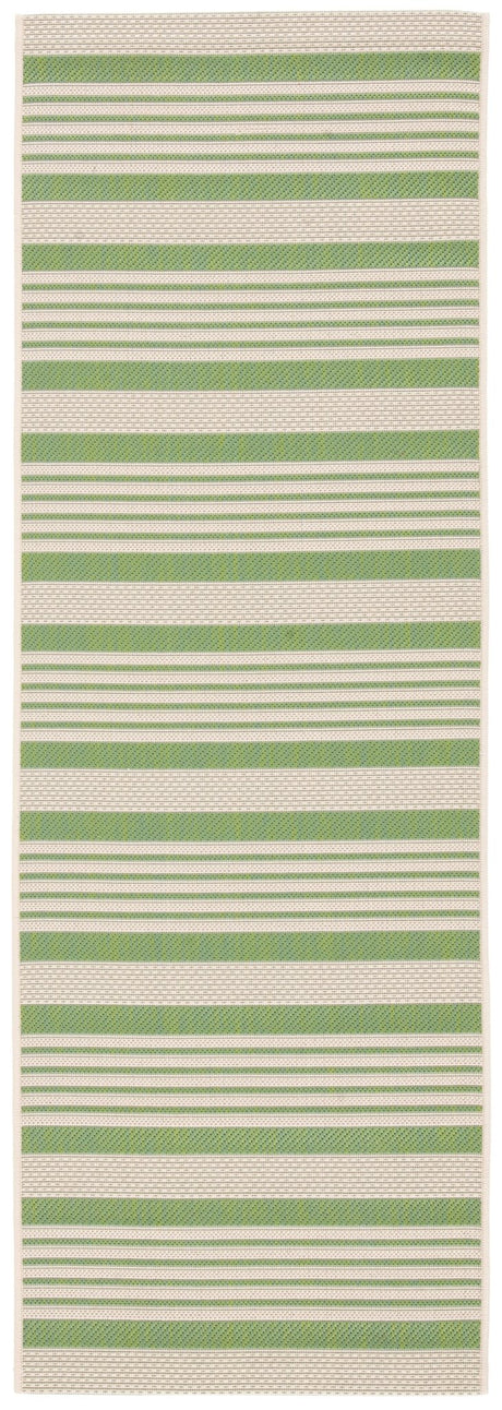 Safavieh Courtyard Cy6062 Green/Beige Rug - Safavieh - cy6062 - 244 - 28