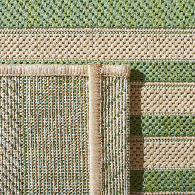 Safavieh Courtyard Cy6062 Green/Beige Rug - Safavieh - cy6062 - 244 - 4r