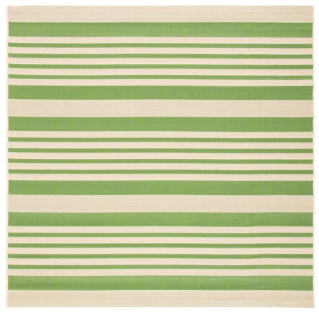 Safavieh Courtyard Cy6062 Green/Beige Rug - Safavieh - cy6062 - 244 - 4sq
