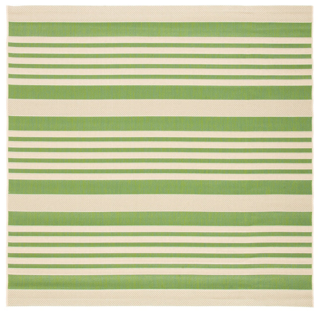 Safavieh Courtyard Cy6062 Green/Beige Rug - Safavieh - cy6062 - 244 - 4sq