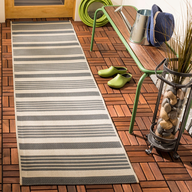 Safavieh Courtyard Cy6062 Grey/Bone Rug - Safavieh - cy6062 - 236 - 8r