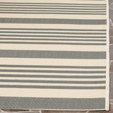Safavieh Courtyard Cy6062 Grey/Bone Rug - Safavieh - cy6062 - 236 - 8r