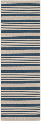 Safavieh Courtyard Cy6062 Navy/Beige Rug - Safavieh - cy6062 - 268 - 210