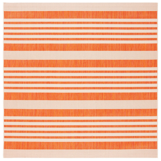 Safavieh Courtyard Cy6062 Terracotta/Beige Rug - Safavieh - cy6062 - 241 - 4sq