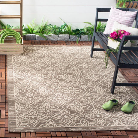 Safavieh Courtyard Cy6066 - 07921 Dark Beig/Beige Rugs - Safavieh - cy6066 - 07921 - 5