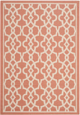 Safavieh Courtyard Cy6071 - 241 Terracotta / Beige Rugs - Safavieh - cy6071 - 241 - 2