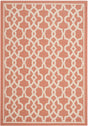 Safavieh Courtyard Cy6071 - 241 Terracotta / Beige Rugs - Safavieh - cy6071 - 241 - 2
