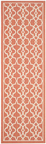 Safavieh Courtyard Cy6071 - 241 Terracotta / Beige Rugs - Safavieh - cy6071 - 241 - 38