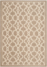Safavieh Courtyard Cy6071 - 242 Mocha / Beige Rugs - Safavieh - cy6071 - 242 - 2