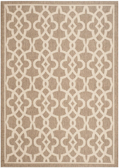 Safavieh Courtyard Cy6071 - 242 Mocha / Beige Rugs - Safavieh - cy6071 - 242 - 2