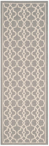 Safavieh Courtyard Cy6071 - 246 Grey / Beige Rugs - Safavieh - cy6071 - 246 - 38