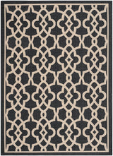 Safavieh Courtyard Cy6071 - 266 Black / Beige Rugs - Safavieh - cy6071 - 266 - 2