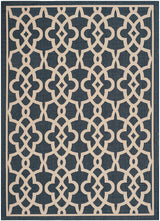 Safavieh Courtyard Cy6071 - 268 Navy / Beige Rugs - Safavieh - cy6071 - 268 - 2