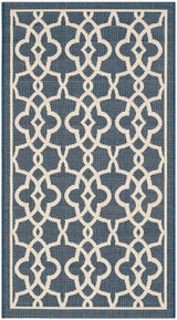 Safavieh Courtyard Cy6071 - 268 Navy / Beige Rugs - Safavieh - cy6071 - 268 - 38