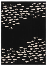 Safavieh Courtyard Cy6077 - 25621 Black/Beige Rug - Safavieh - cy6077 - 25621 - 5