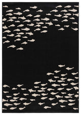 Safavieh Courtyard Cy6077 - 25621 Black/Beige Rug - Safavieh - cy6077 - 25621 - 5