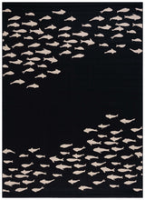 Safavieh Courtyard Cy6077 - 25621 Black/Beige Rug - Safavieh - cy6077 - 25621 - 5
