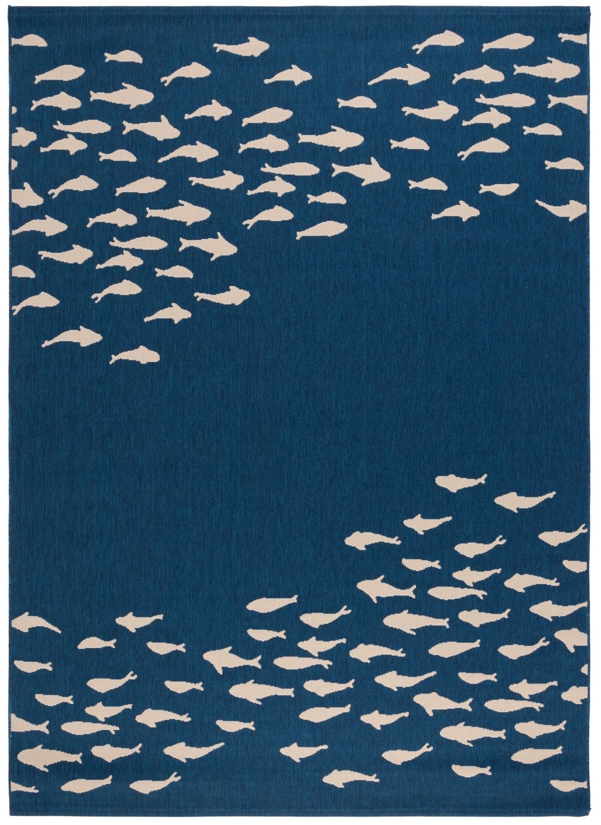Safavieh Courtyard Cy6077 - 25821 Navy/Beige Rug - Safavieh - cy6077 - 25821 - 5