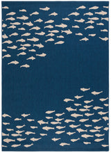 Safavieh Courtyard Cy6077 - 25821 Navy/Beige Rug - Safavieh - cy6077 - 25821 - 5