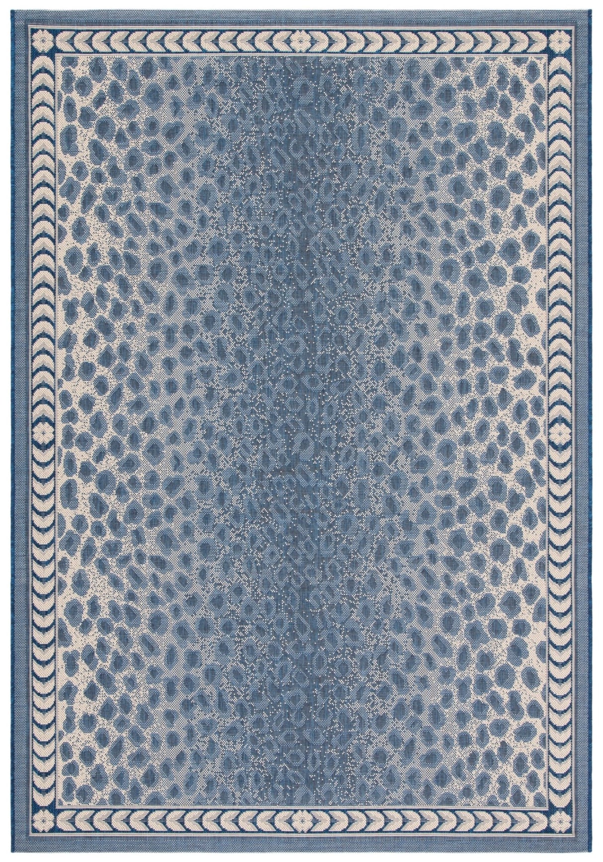 Safavieh Courtyard Cy6100 - 25812 Navy/Beige Rugs - Safavieh - cy6100 - 25812 - 2