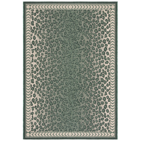 Safavieh Courtyard Cy6100 - 32212 Dark Green/Ivory Rugs - Safavieh - cy6100 - 32212 - 2
