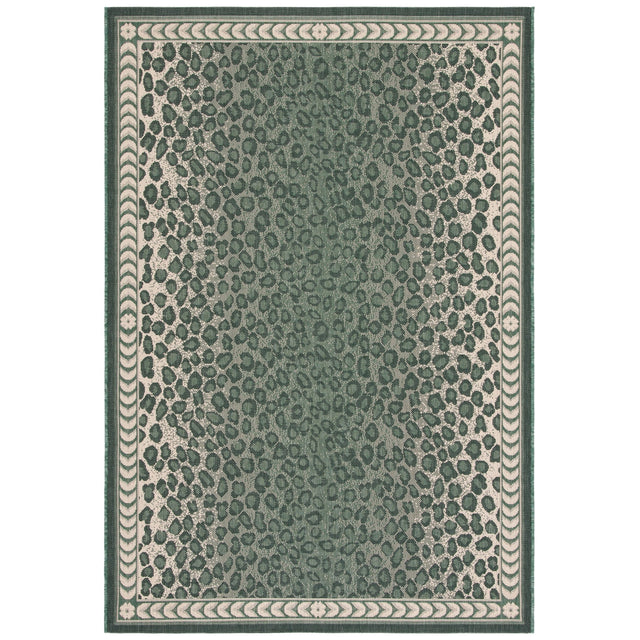 Safavieh Courtyard Cy6100 - 32212 Dark Green/Ivory Rugs - Safavieh - cy6100 - 32212 - 2