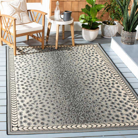 Safavieh Courtyard Cy6100 Grey/Black Rug - Safavieh - cy6100 - 25612 - 2