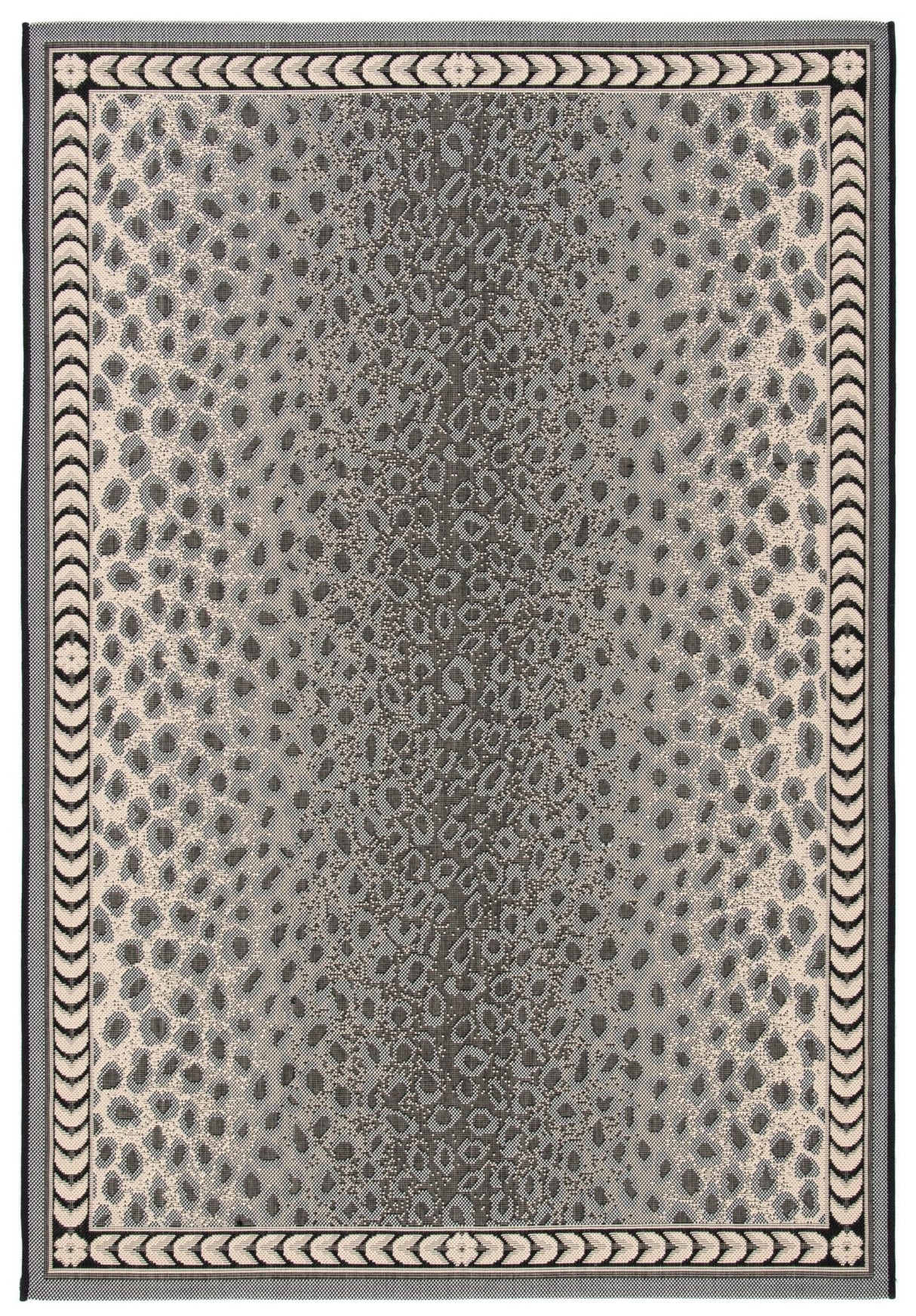 Safavieh Courtyard Cy6100 Grey/Black Rug - Safavieh - cy6100 - 25612 - 2