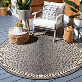 Safavieh Courtyard Cy6100 Grey/Black Rug - Safavieh - cy6100 - 25612 - 7r
