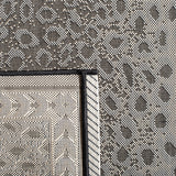 Safavieh Courtyard Cy6100 Grey/Black Rug - Safavieh - cy6100 - 25612 - 7r