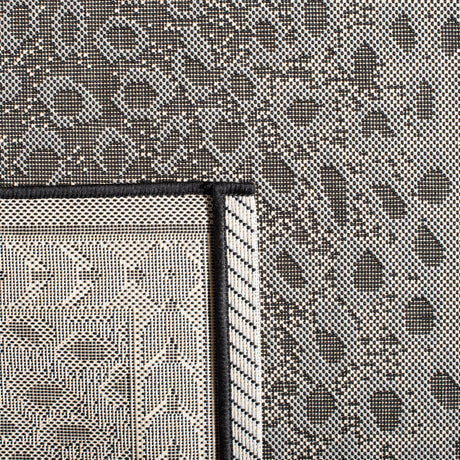 Safavieh Courtyard Cy6100 Grey/Black Rug - Safavieh - cy6100 - 25612 - 7r