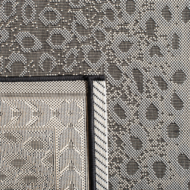 Safavieh Courtyard Cy6100 Grey/Black Rug - Safavieh - cy6100 - 25612 - 7r