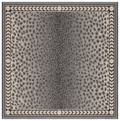 Safavieh Courtyard Cy6100 Grey/Black Rug - Safavieh - cy6100 - 25612 - 7sq